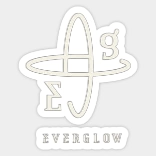 EVERGLOW LOGO! Sticker